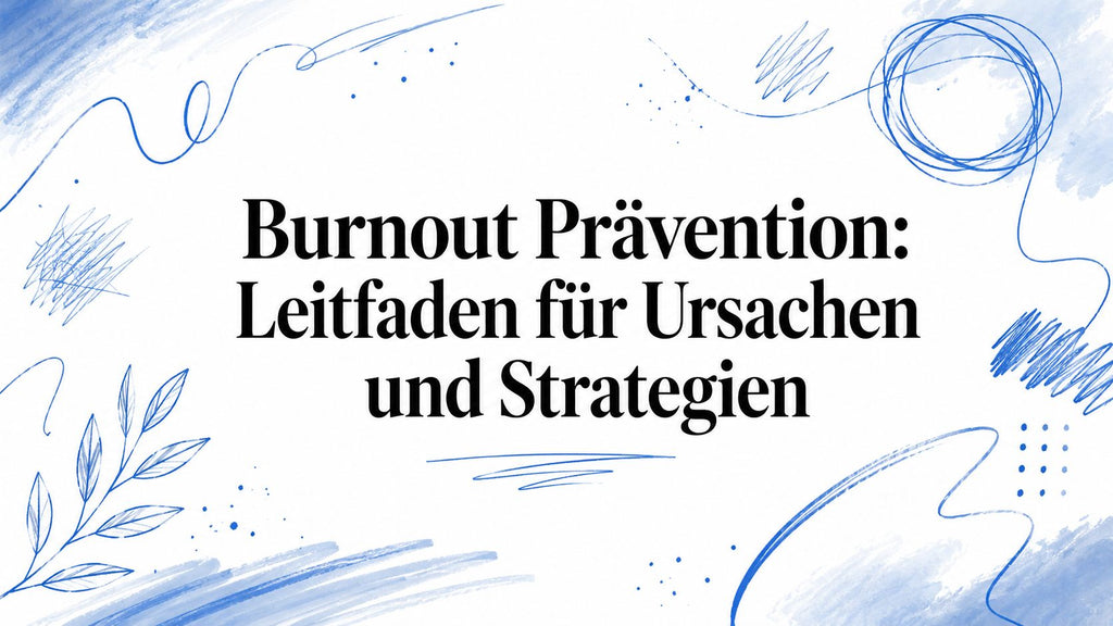 Burnout Prävention: Leitfaden für Ursachen und Strategien