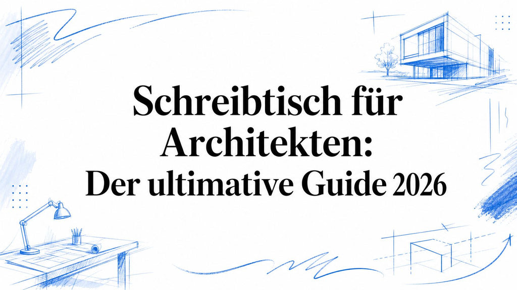Schreibtisch für Architekten: Der ultimative Guide 2026