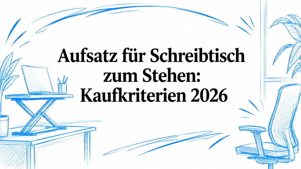 Aufsatz für Schreibtisch zum Stehen: Kaufkriterien 2026