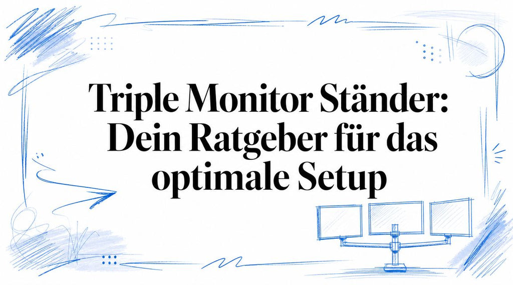 Triple Monitor Ständer: Dein Ratgeber für das optimale Setup